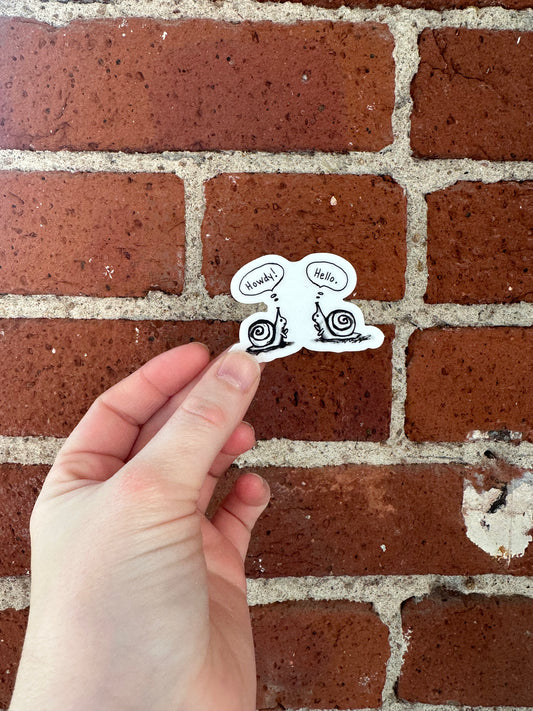 Small Snail Sticker