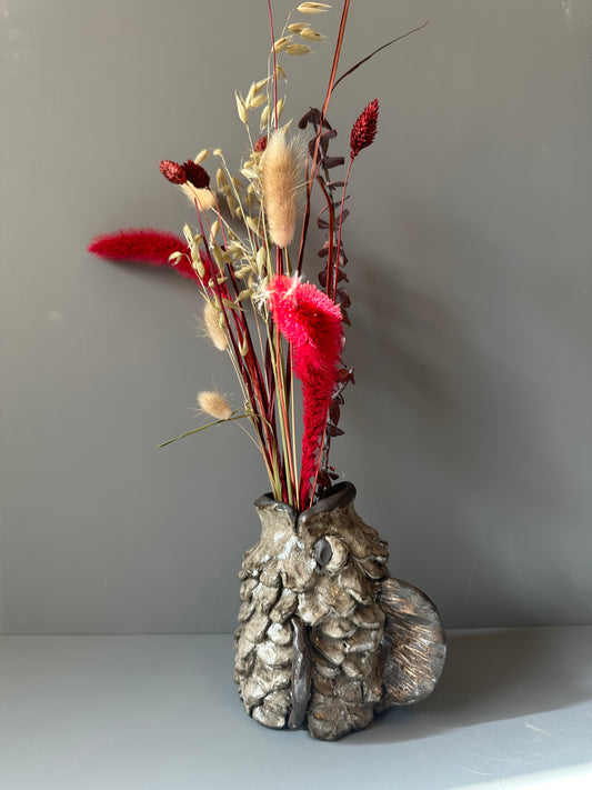 Handbuilt Small Fish Vase